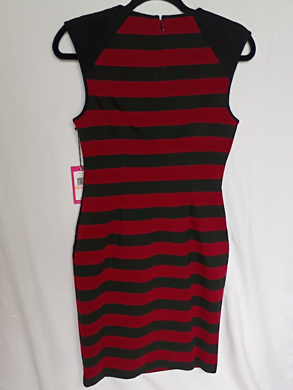 NWT Vince Camuto Form Fit Black And Red Dress - Picture 3 of 7